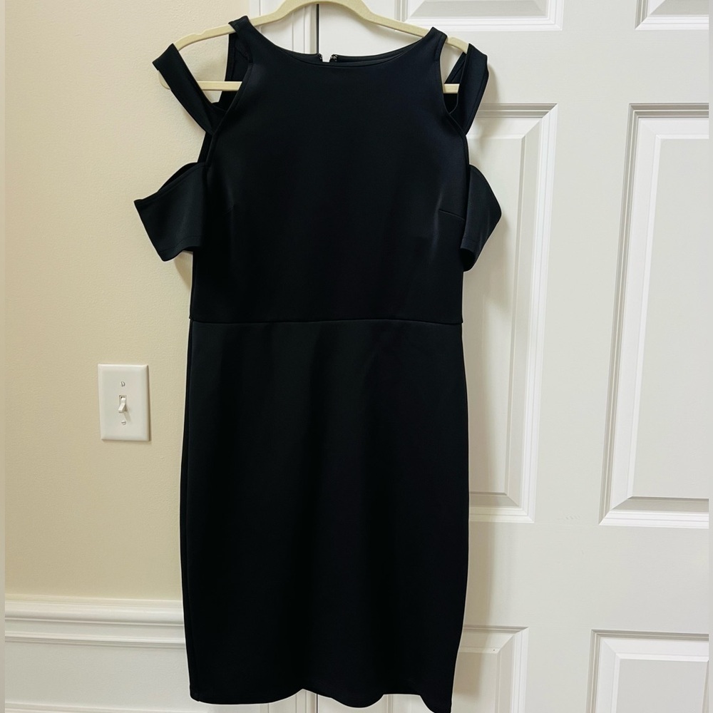Bold Elements beautiful black stretchy dress sz large